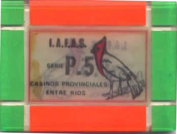 casino provinciales entre rios P.5 plaque rev